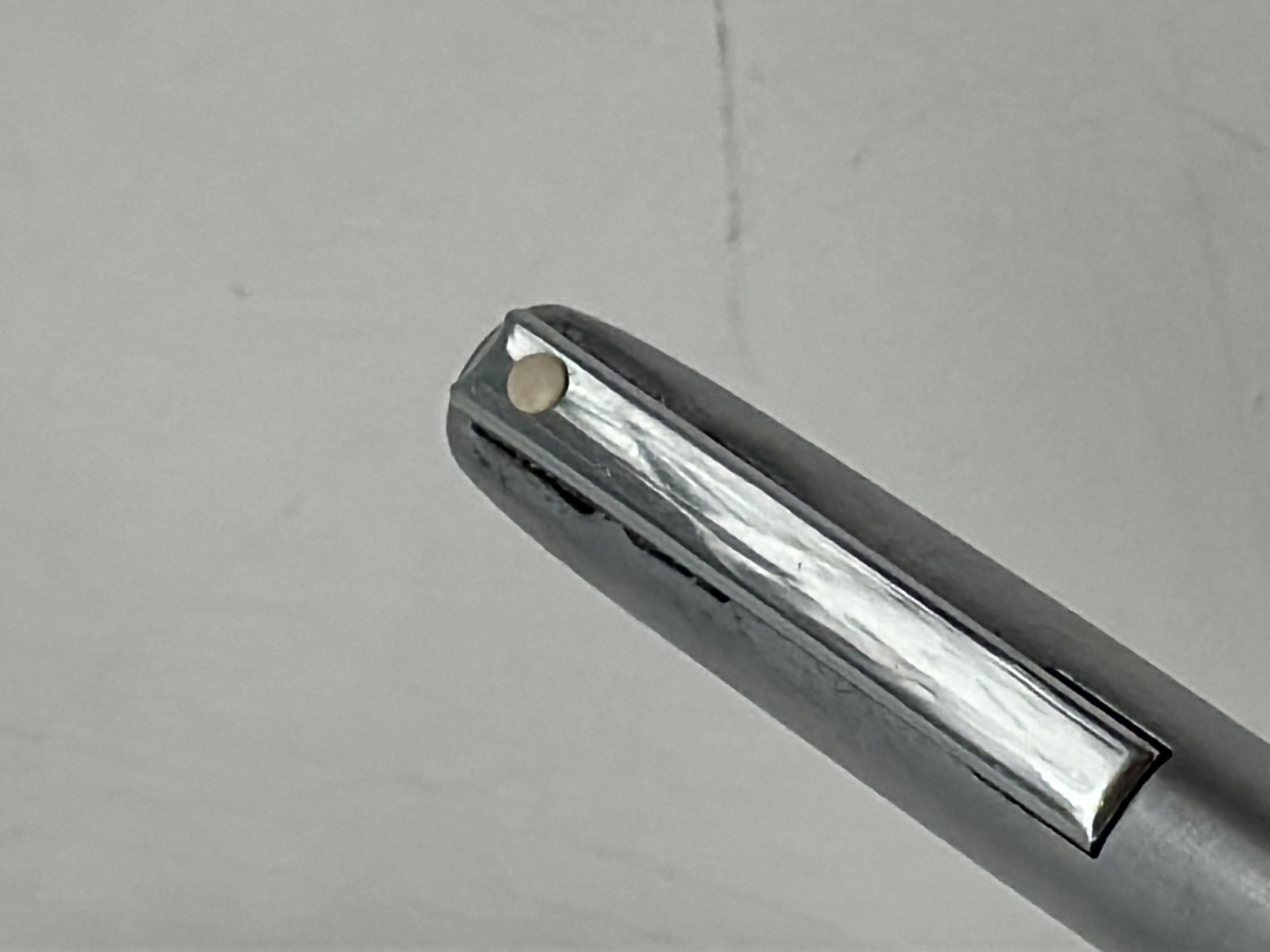 Stylo bille Sheaffer argenté - Collection vintage Bon état - Vue 4 - 